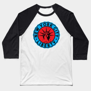 New York Liberty Baseball T-Shirt